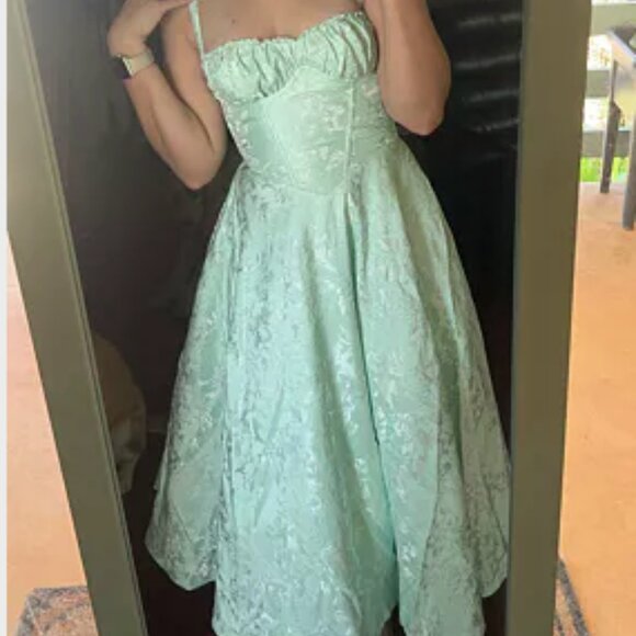 Baby Boo Amity Midi Dress - Mint - Picture 2 of 2